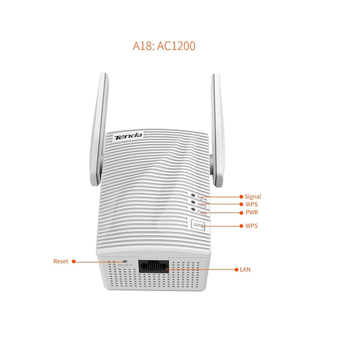 RIPETITORE WIFI EXTENDER 300MBPS DUAL BAND 2 ANTENNE CAVO ETHERNET