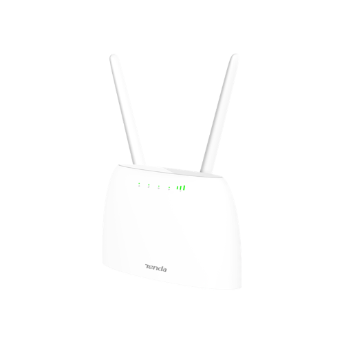 NT-4G06 - ROUTER MODEM 4G LTE CON 2 PORTE LAN E 2 ANTENNE WIFI CON SLOT SIM  TENDA 4G06 alternativa ADSL VoLTE - TENDA