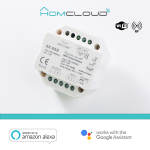 MODULO PULSANTE SMART INTELLIGENTE WIFI 1 CANALE DA INCASSO HOMCLOUD SK-SSB TRIAC Wi-Fi+RF 2.4G