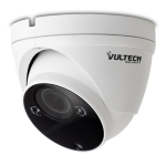 TELECAMERA UVC 4IN1 DOME VULTECH VS-UVC5050DMV-LT 1/2,7" 5 MPX 2.8-12MM VARIFOCALE 40PCS LED IR SMD 30M