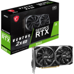 SCHEDA VIDEO MSI GeForce RTX 3050 VENTUS 2X XS 8G OC Scheda grafica gaming - 8GB GDDR6, 1807 MHz, PCI Express Gen 4 x 8, 128-bit, 1x DP v 1.4a, HDMI 2.1 (Supporta 4K)