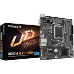 Gigabyte Scheda madre H610M H V3 DDR4 - Supporta CPU Intel Core 14, 4+1+1 fasi ibride VRM digitale, fino a 3200 MHz DDR4, 1xPCIe 3.0 M.2, GbE LAN, USB 3.2 Gen 1