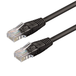 CAVO DI RETE ETHERNET CAT6 U/UTP CCA DA 5MT WP CABLING NERO