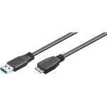 CAVO DATI USB/MICROUSB MASCHIO USB 3.0 DA 3MT EWENT EC1017