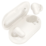 AURICOLARI CUFFIE CON MICROFONO BLUETOOTH TWS EQ19 MILKY WHITE HOCO 